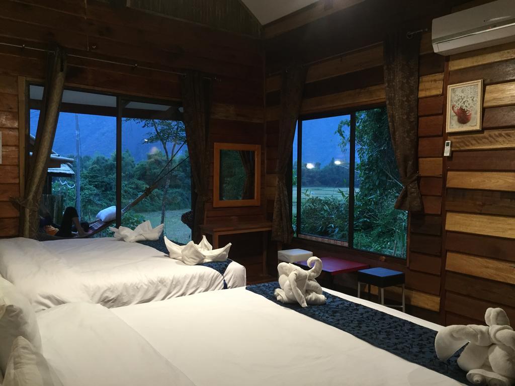 Phoxay Ngam Resort Vang Vieng Exteriör bild