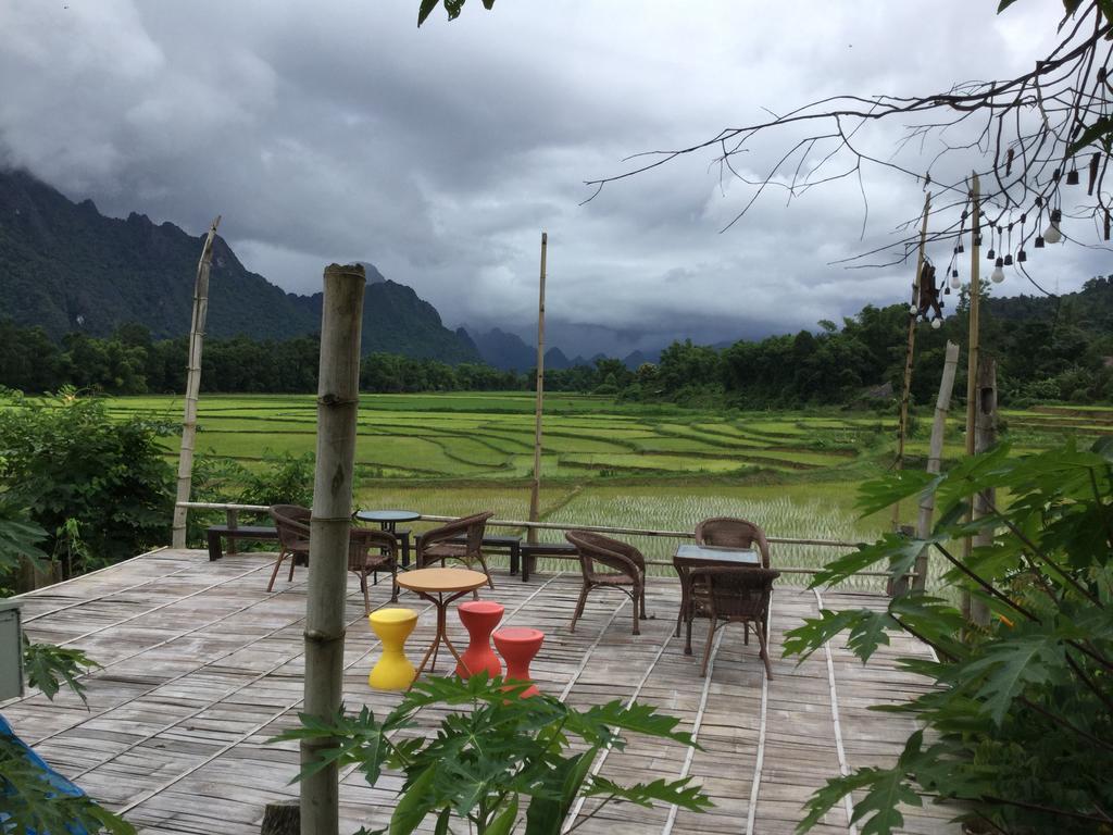 Phoxay Ngam Resort Vang Vieng Exteriör bild